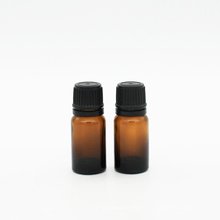 supplier free sample luxury 5ml 10ml empty amber essence essential oil empty glass bottle